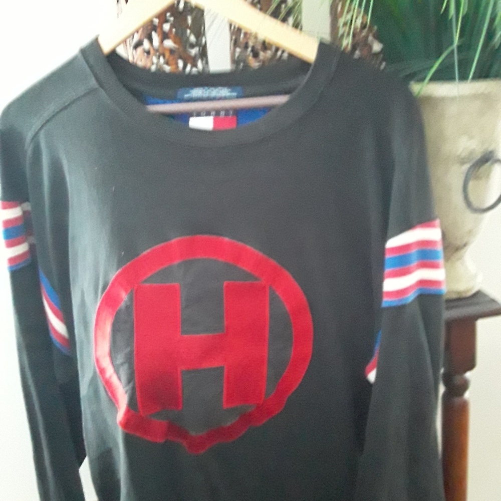 Tommy hilfiger's multi-color sweater